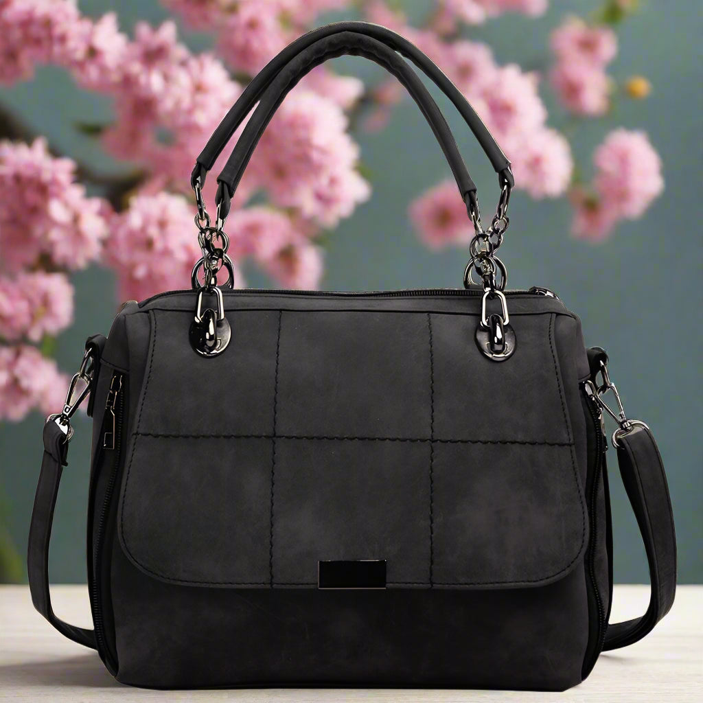 Vibe Savannah Soft Leather Handbag