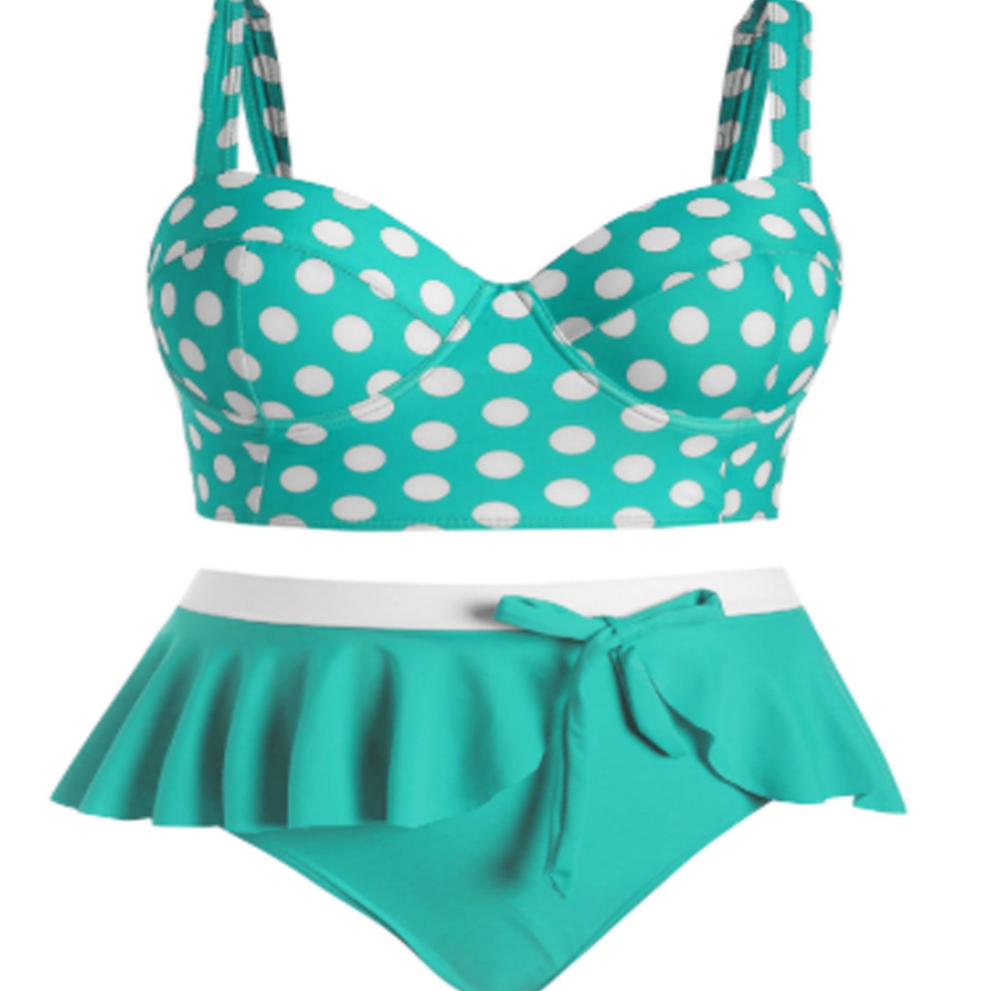 Plus Size Push Up Bikini Beach Dress