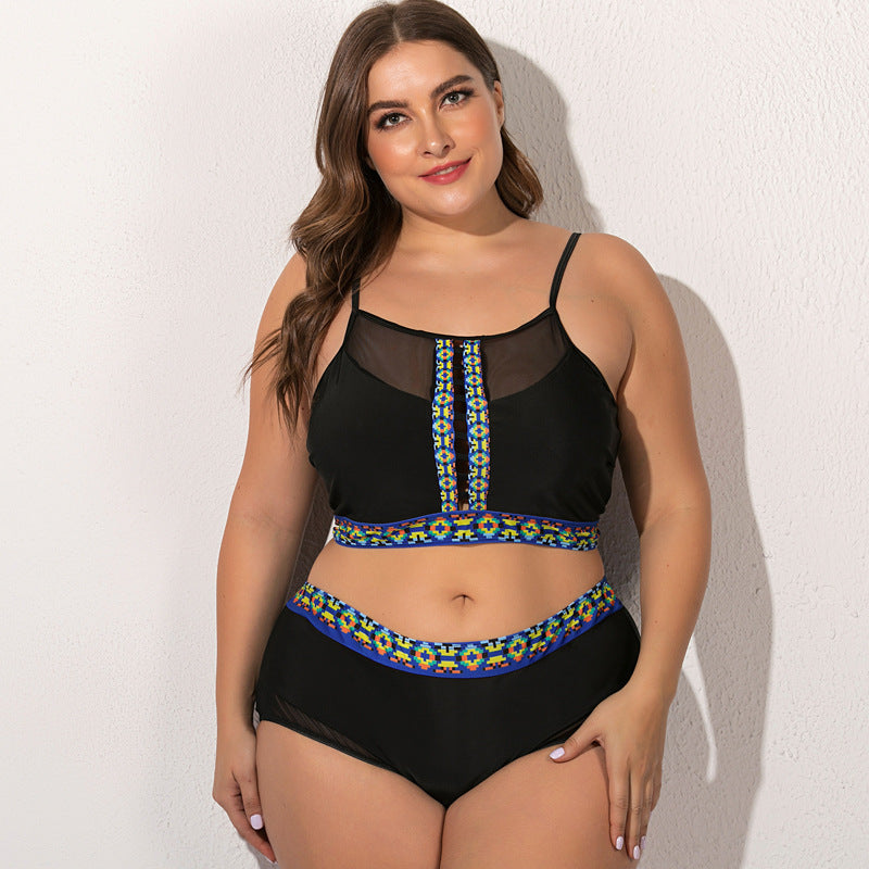 Plus Size Bikini with Tummy Control