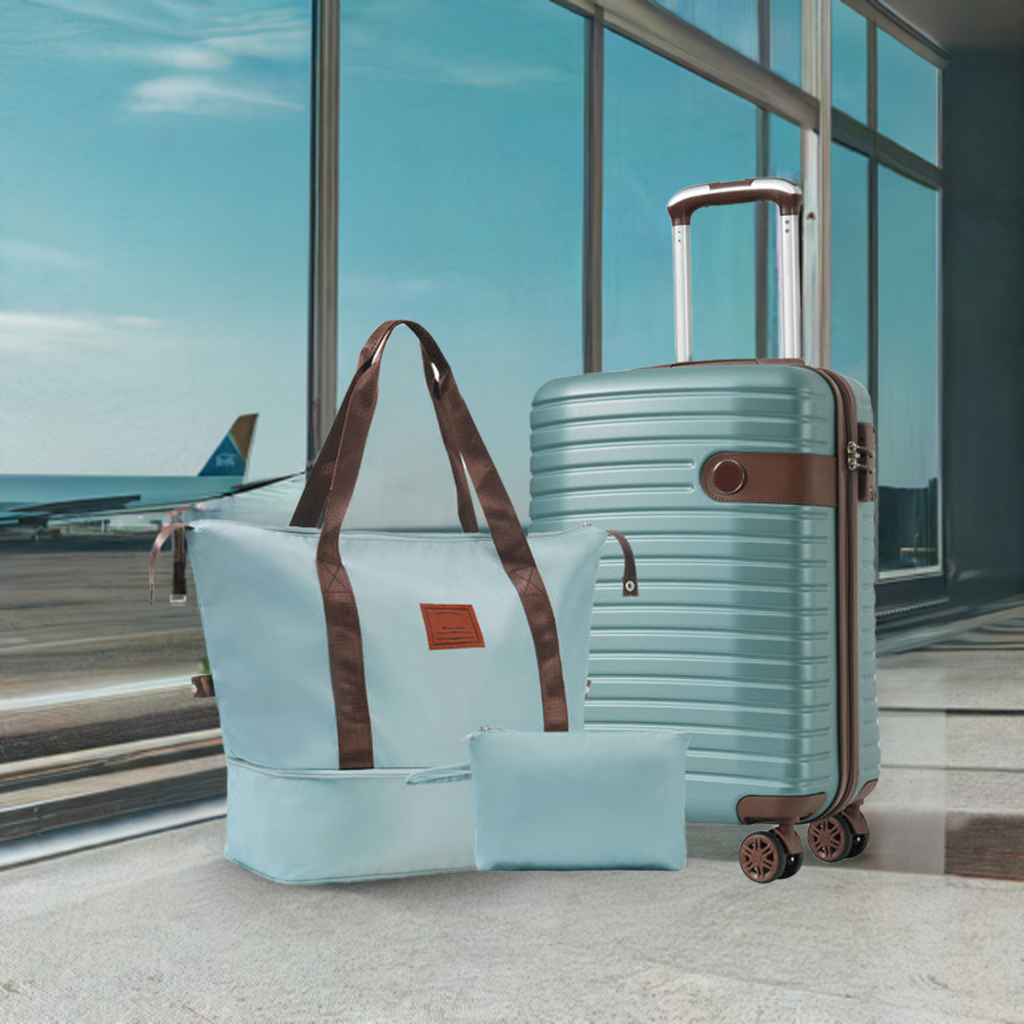 Travel Luggage and Tote Sets